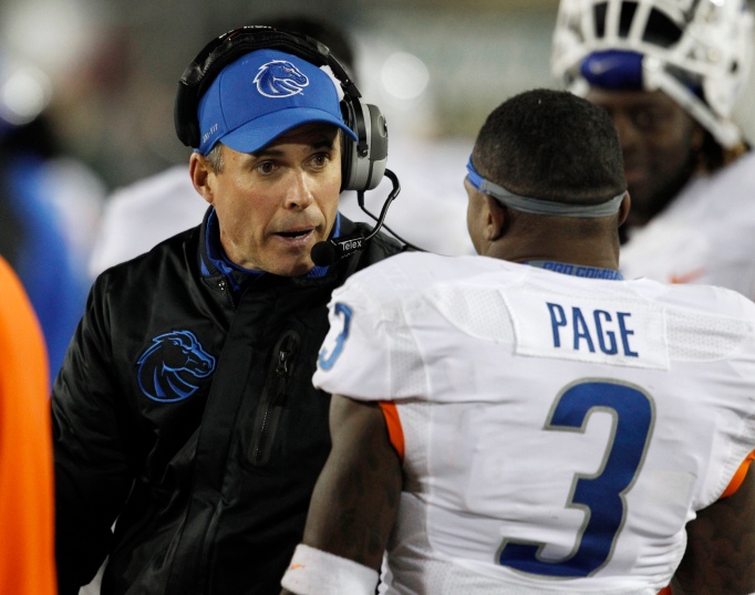 Chris Petersen is leaving Boise State after eight seasons, ESPN reports.